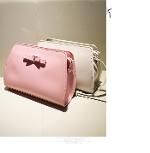 มาใหม่ พร้อมส่ง กระเป๋า Luluhouse รุ่น L95-01SP14party  กระเป๋าสไตล์เกาหลี สีขาว Soft Pink หวาน หรู 